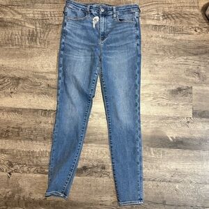 American Eagle Jeans Women’s 12 Blue Hi Rise Jegging